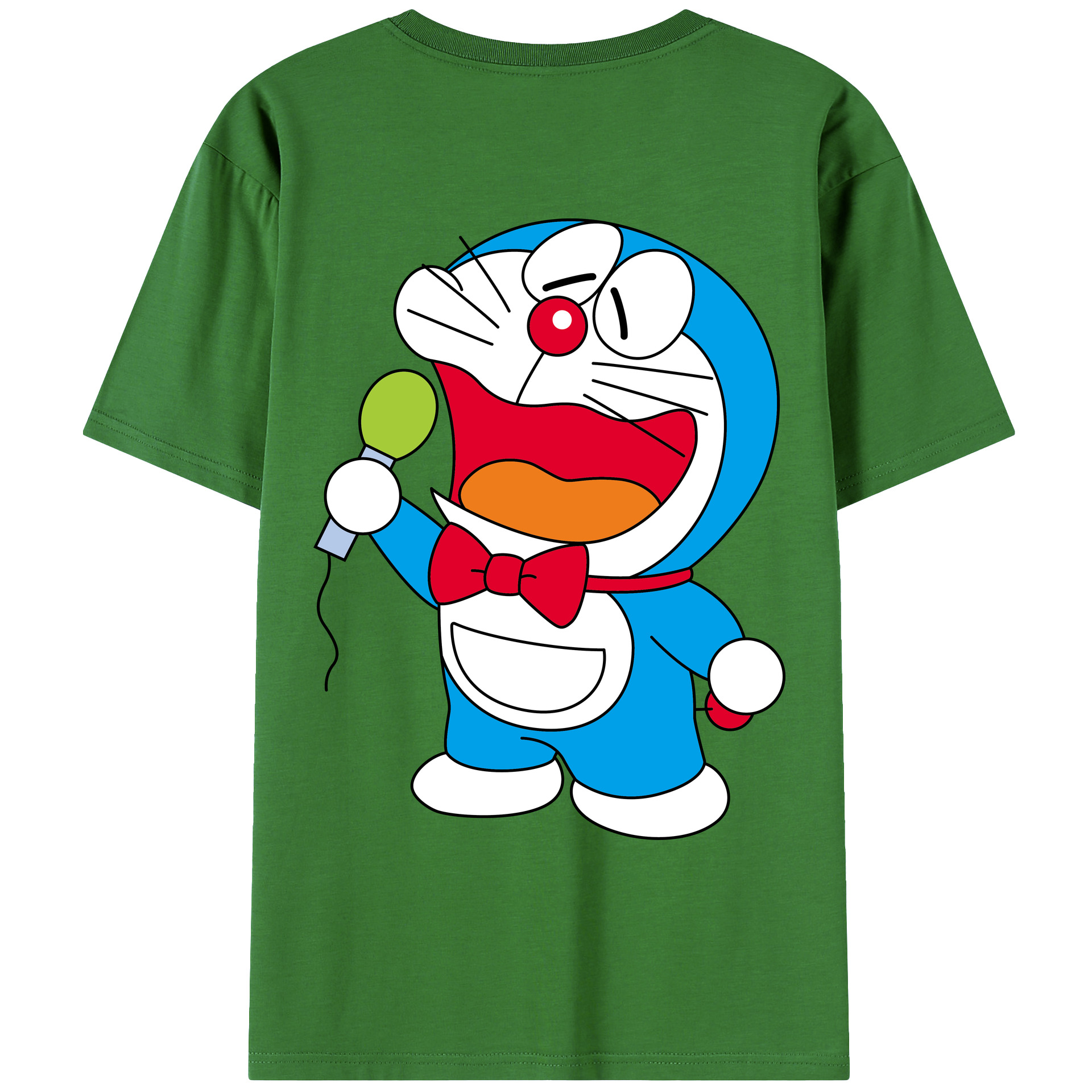 （画像用） ドラえもん Doraemon レディース半袖Tシャツ(バックプリント)
